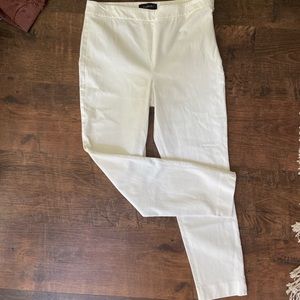 Talbots white dress pants